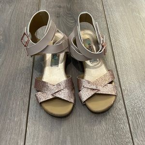 Blush sandals